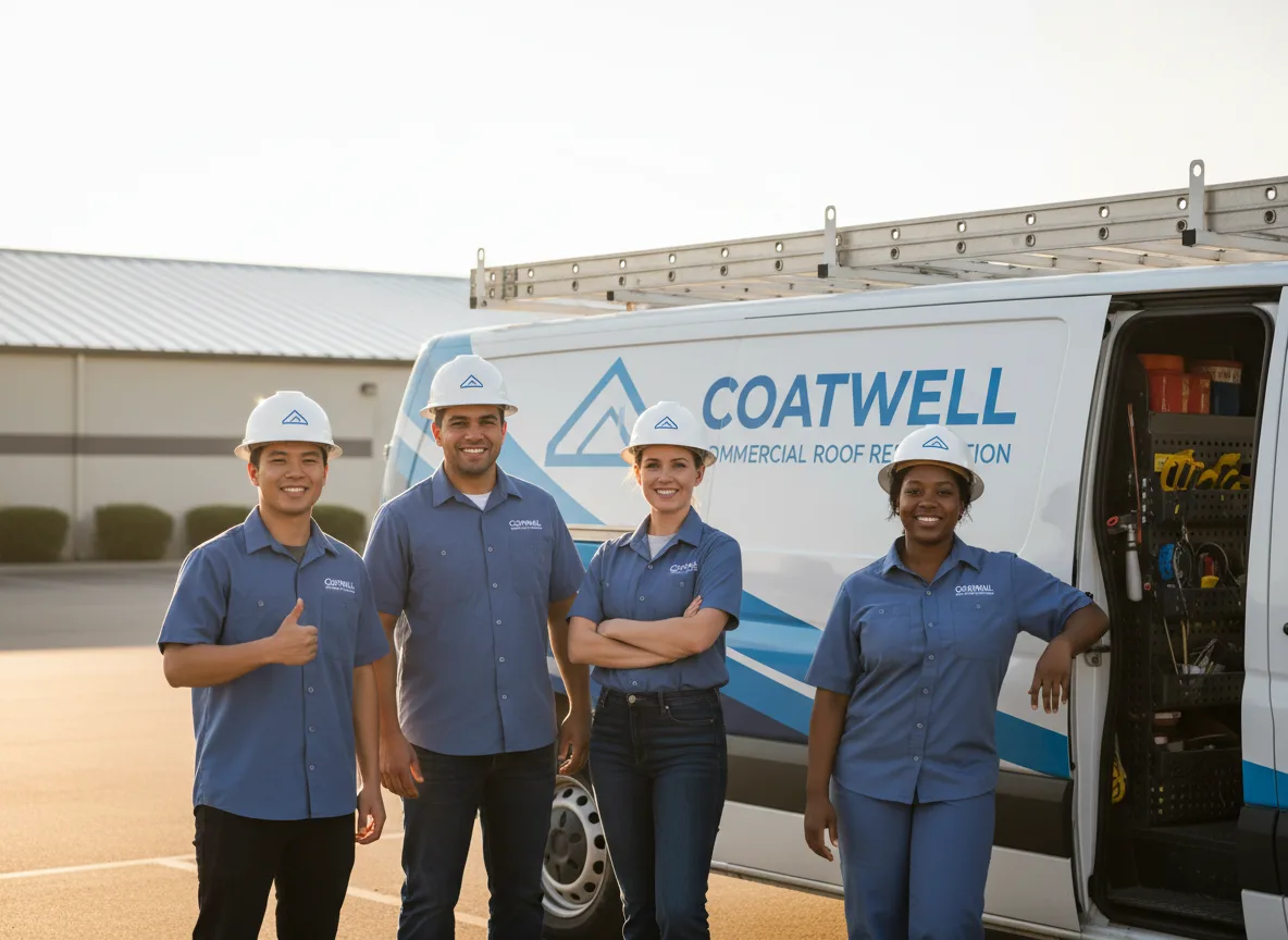 Commercial roof coating company in Laketown, UT